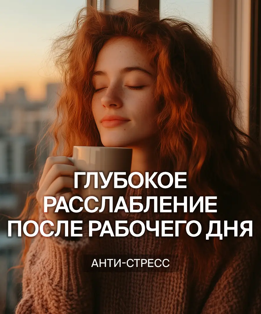 Медитация глубокое расслабление после рабочего дня